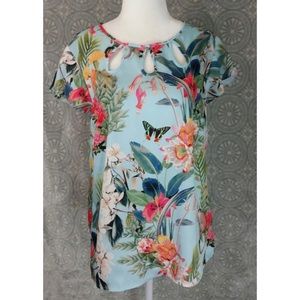 Talbots RSVP Keyhole Blouse